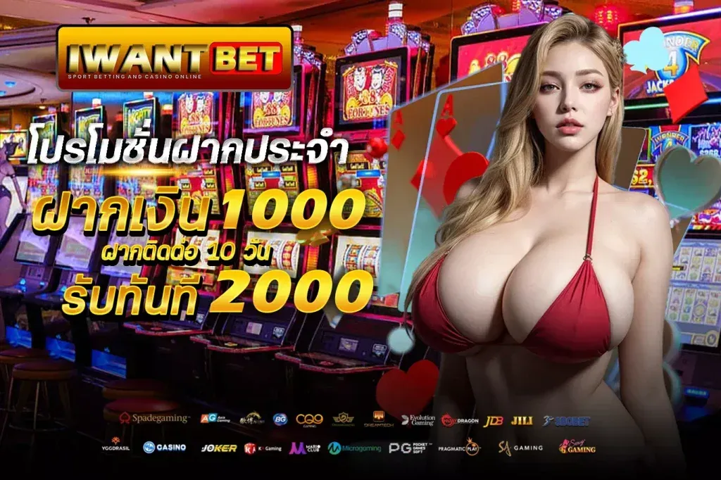 ฝาก1000 รับ2000 by iwantbet slot